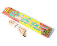 Кабель USB - microUSB, Joyroom 'Fashion Trend', Pink, 1 м (S-L121)
