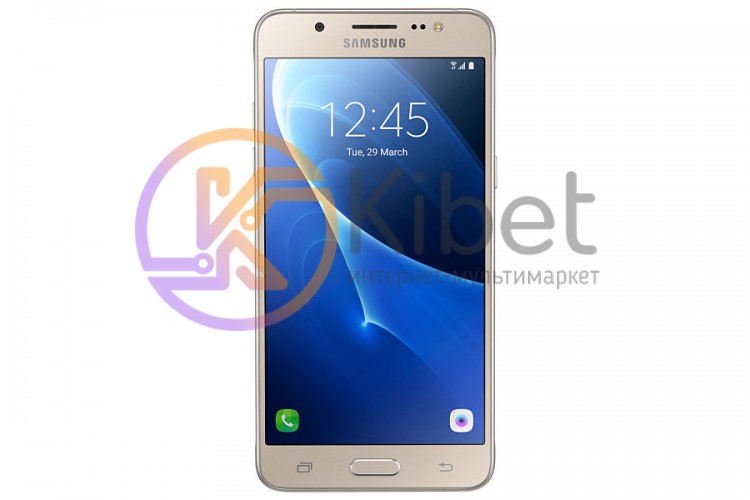 Смартфон Samsung Galaxy J5 (2016) J510H DS Gold, 2 MicroSim, сенсорный емкостный