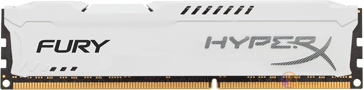 Модуль памяти 4Gb DDR3, 1866 MHz, Kingston HyperX Fury, White, 10-11-10, 1.5V, с