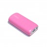Универсальная мобильная батарея 5000 mAh, Remax 'Proda Lovely Series', Pink , 2x