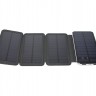 Универсальная мобильная батарея 10000 mAh, Solar (5V 1500mA), Black, 2xUSB, 5V