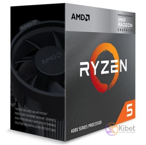 Процессор AMD (AM4) Ryzen 5 4500, Box, 6x3.6 GHz (Turbo Boost 4.1 GHz), L3 8Mb,
