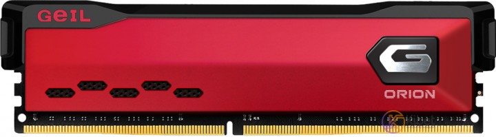 Модуль памяти 16Gb DDR4, 3200 MHz, Geil Orion, Red, 16-18-18-36, 1.35V, с радиат