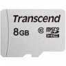 Карта памяти microSDHC, 8Gb, Class10 UHS-I, Transcend, без адаптера (TS8GUSD300S