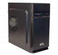 Корпус GTL 1607 Black, 500W, USB3.0, 120mm, Micro ATX Mini ITX, 2 x 3.5 mm, US
