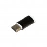 Переходник Atcom micro USB to Type-C черный