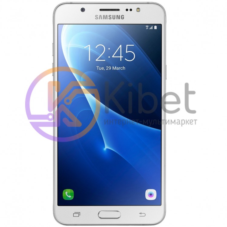 Смартфон Samsung Galaxy J5 (2016) J510H DS White, 2 MicroSim, сенсорный емкостны
