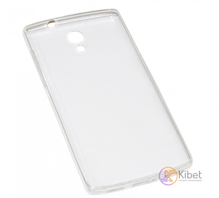 Накладка силиконовая для смартфона Doggee Homtom HT7 Transparent