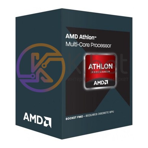 Процессор AMD (FM2+) Athlon X4 870K, Box, 4x3,9 GHz (Turbo Boost 4,1 GHz), L2 4M