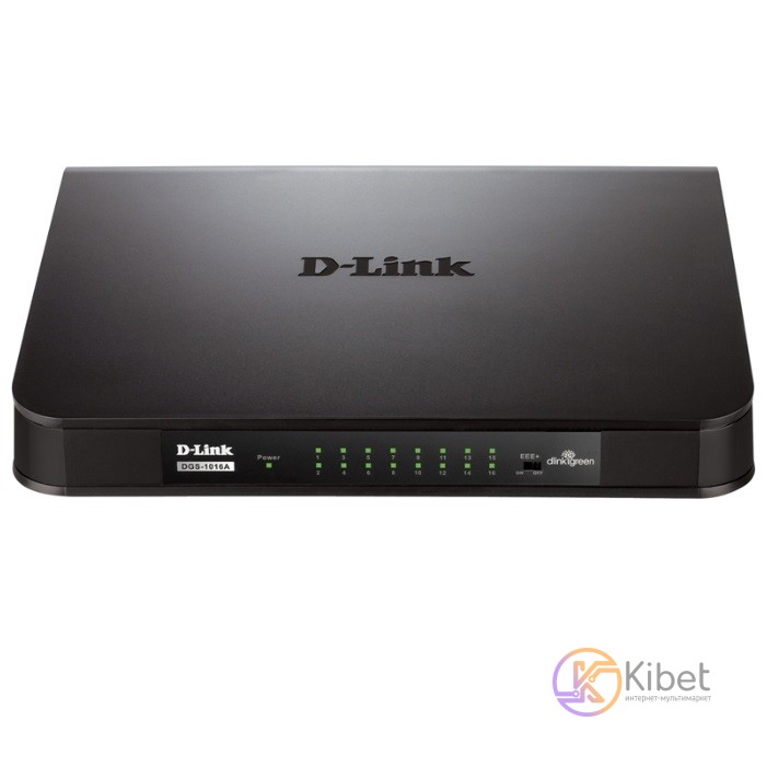 Коммутатор D-Link DGS-1016A 16 LAN 10 100 1000Mb