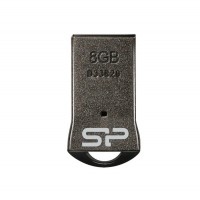USB Флеш накопитель 8Gb Silicon Power Touch T01 Black 20 8Mbps SP008GBUF2T01