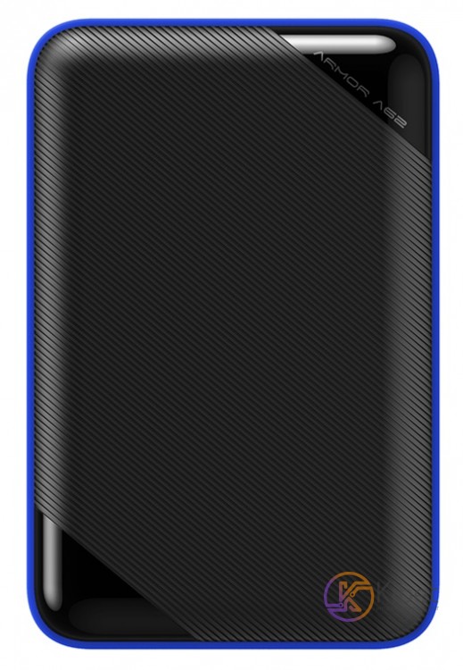 Внешний жесткий диск 4Tb Silicon Power Armor A62 Game Drive, Black Blue, 2.5', U