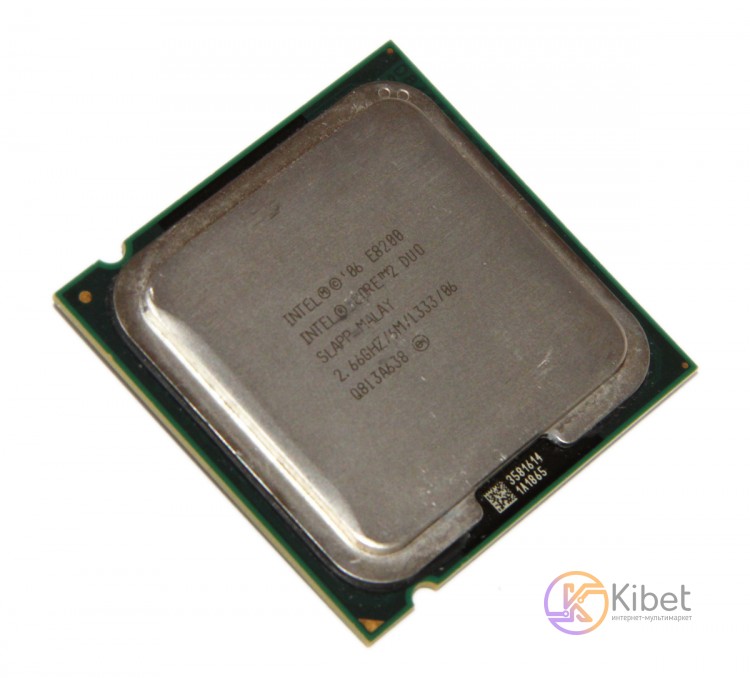 Процессор LGA 775 Intel Core 2 Duo E8200, Tray, 2x2,667GHz, FSB 1333MHz, L2 6Mb,