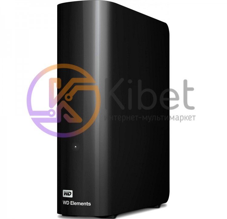 Внешний жесткий диск 4Tb Western Digital Elements Desktop, Black, 3.5', USB 3.0
