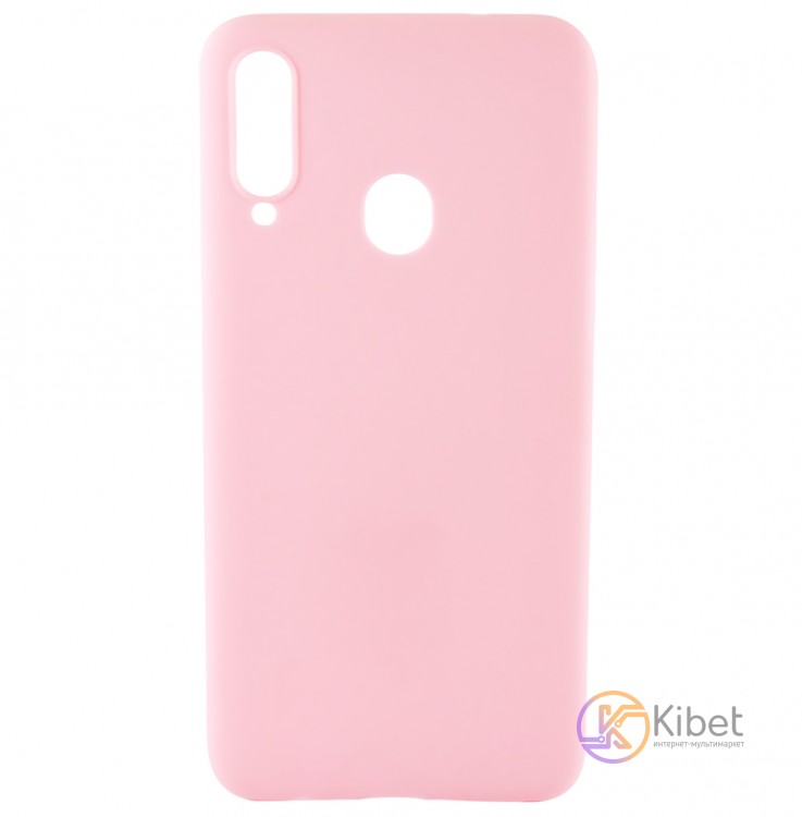 Накладка силиконовая для смартфона Samsung A20s (A207), Soft case matte Pink