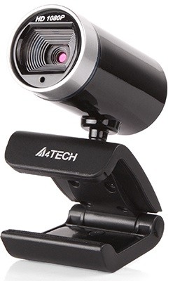 Web камера A4Tech PK-910H, Black Silver, 2 Mp, 1920x1080 30 fps, USB 2.0, встрое