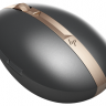 Мышь беспроводная HP Spectre 700, Dark Gray Gold, Bluetooth 2.4 GHz, 1200 dpi,