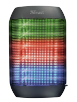 Колонка портативная 1.0 Trust Ziva Party Lights, Black, Bluetooth, 3W, разноцвет