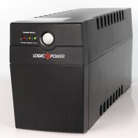 ИБП LogicPower LPM-525VA-P Black, 367W, линейно-интерактивный, AVR есть, 2 розет