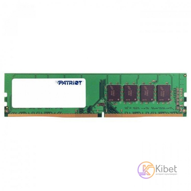 Модуль памяти 4Gb DDR4, 2666 MHz, Patriot, 19-19-19-43, 1.2V (PSD44G266681)