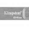 USB 3.2 Gen 1 Флеш накопитель 64Gb Kingston DataTraveler Kyson, Silver (DTKN 64G