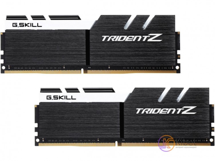 Модуль памяти 16Gb x 2 (32Gb Kit) DDR4, 3200 MHz, G.Skill Trident Z, Black White