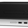 Компьютер HP ProDesk 400 G6 SFF, Black Silver, Core i3-9100 (4x3.6-4.2 GHz), B36