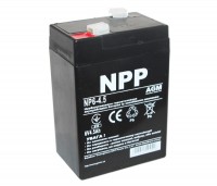 Батарея для ИБП 6В 4.5Ач NPP NP6-4.5 ШxДxВ 70x46x100