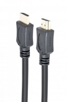 Кабель HDMI - HDMI, 0.5 м, Black, V1.4, Cablexpert, позолоченные коннекторы (CC-