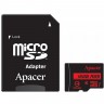 Карта памяти microSDHC, 16Gb, Class10 UHS-I, Apacer, SD адаптер (AP16GMCSH10U5-R