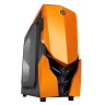 Корпус Raidmax Ninja II A06WBO Black Orange, без БП, ATX Micro ATX Mini ITX,