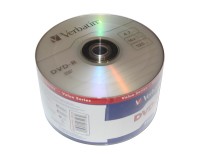 Диск DVD-R 50 Verbatim, 4.7Gb, 16x, Data Life, Bulk (97493)