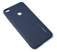 Накладка силиконовая для смартфона Huawei P8 Lite (2017), SMTT matte, Dark blue