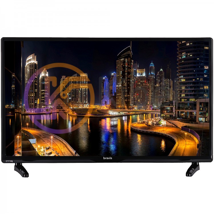 Телевизор 22' Bravis LED-22F1000, 1920х1080 60Hz, Smart TV, DVB-T2, HDMI, USB, V