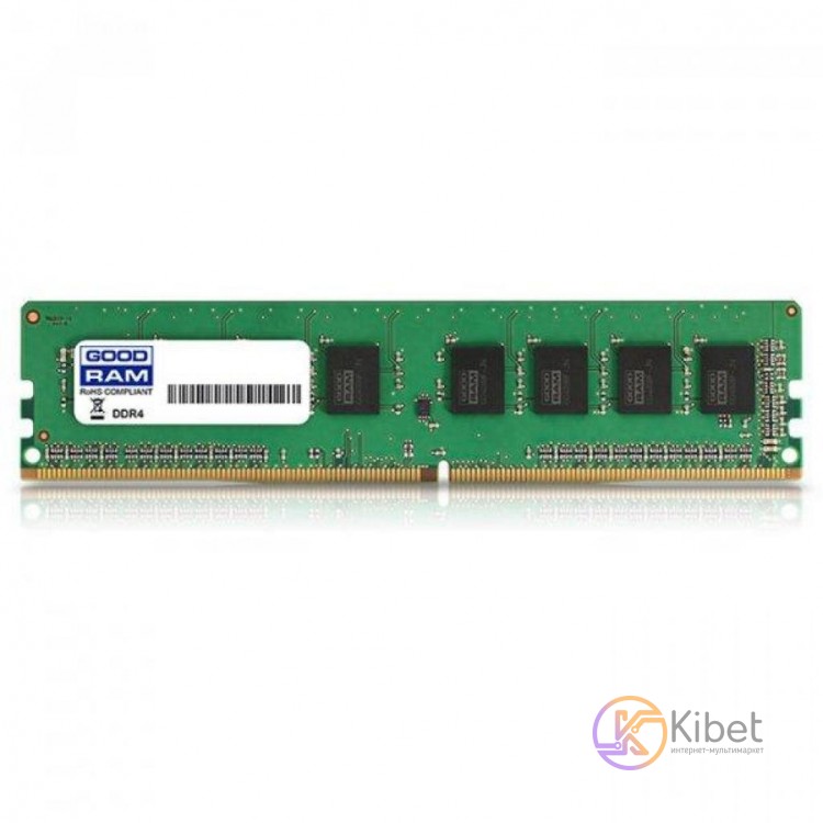 Модуль памяти 16Gb DDR4, 2666 MHz, Goodram, 19-19-19-41, 1.2V (GR2666D464L19 16G