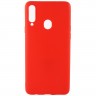 Накладка силиконовая для смартфона Samsung A20s (A207), Soft case matte Red