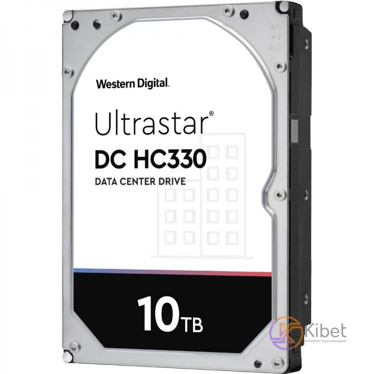 Жесткий диск 3.5' 10Tb Western Digital Ultrastar DC HC330, SATA3, 256Mb, 7200 rp