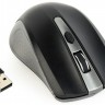 Мышь Gembird MUSW-4B-04-GB беспроводная, Grey Black, dpi:1600, USB, 2xAAА (MUSW-