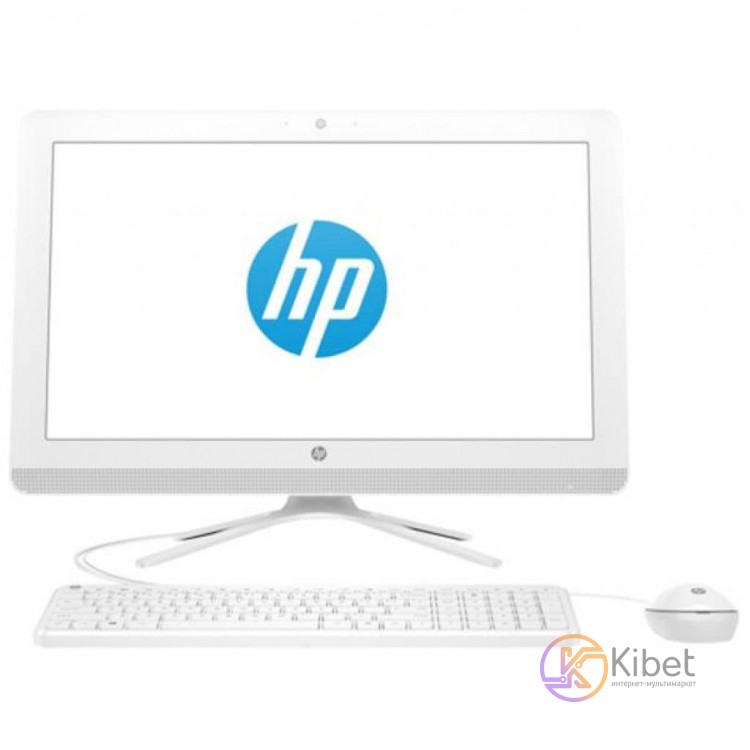Моноблок HP All-in-One 22-c0070ur, White, 21.5' LED (1920x1080) IPS, Pentium J50