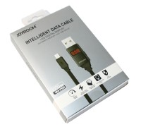 Кабель USB - microUSB, Joyroom 'Inteligent Data Cable', White, 1 м (JR-ZS200)