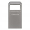 USB 3.1 Флеш накопитель 128Gb Kingston DataTraveler Micro, Silver, металлический
