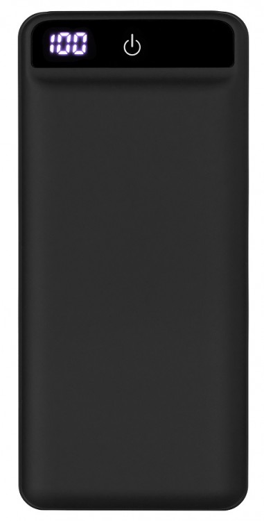 Универсальная мобильная батарея 20000 mAh, 2E, Black, QC 3.0, 2xUSB3.0 (3A) + 1x