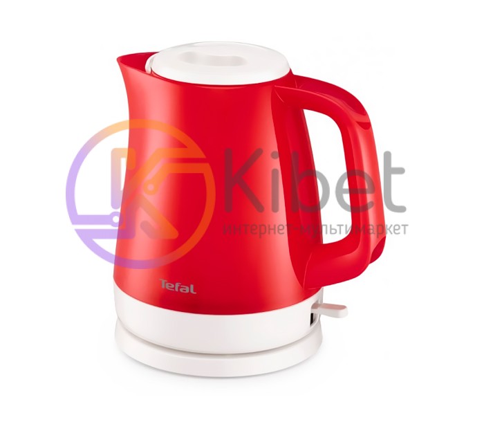 Чайник Tefal KO151530 Red, 2400W, 1.5L, блокировка включения без воды, индикатор