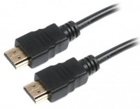 Кабель HDMI - HDMI, 4.5 м, Black, V1.4, Maxxter, позолоченные коннекторы (V-HDMI