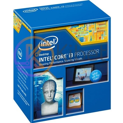 Процессор Intel Core i3 (LGA1150) i3-4160, Box, 2x3,6 GHz, HD Graphic 4400 (1150