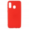 Накладка силиконовая для смартфона Samsung A40 (A405), Soft case matte Red