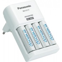 Зарядное устр-во Panasonic BQ-CC17+3MCCE, White, AA AAA, Eneloop ready, LED инди
