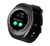 Умные часы SmartWatch Phone Y1 Silver, цветной сенсорный экран 1.22', совместимо