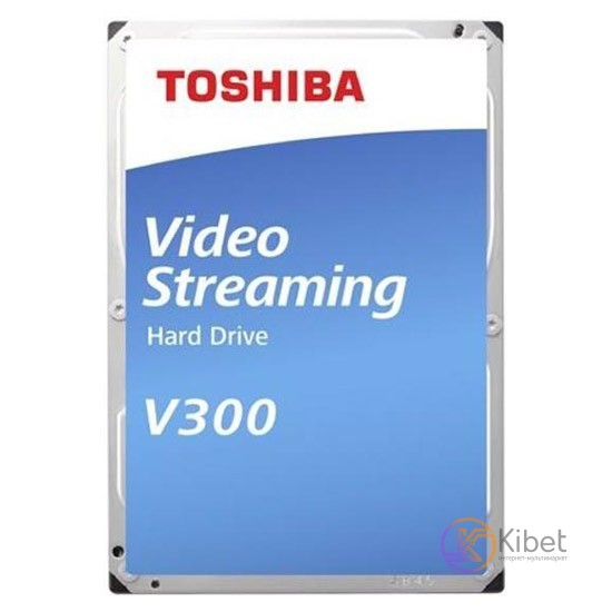 Жесткий диск 3.5' 500Gb Toshiba V300, SATA3, 64Mb, 5700 rpm (HDWU105UZSVA)
