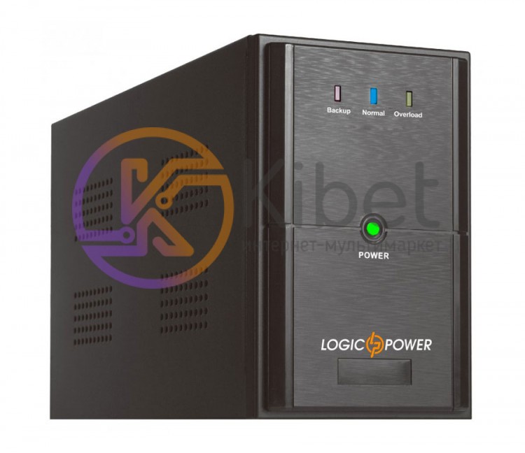 ИБП LogicPower LPM-U625VA Black, 625VA, 437W, линейно-интерактивный, AVR есть, 2